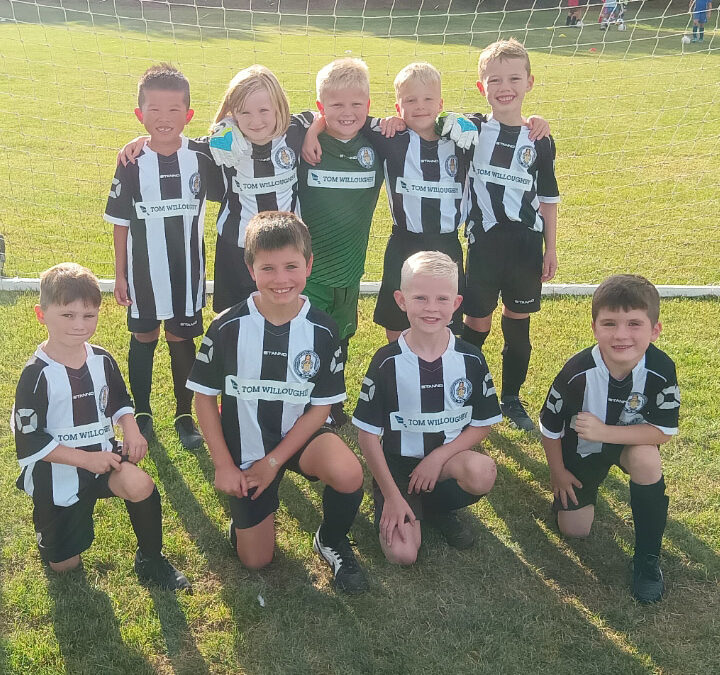 Tom Willoughby Sponsors Northallerton U7s Football Team